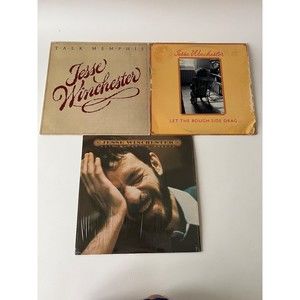 Jesse Winchester Talk Memphis Let The Rough Side Drag Nothing But a Breeze LPs